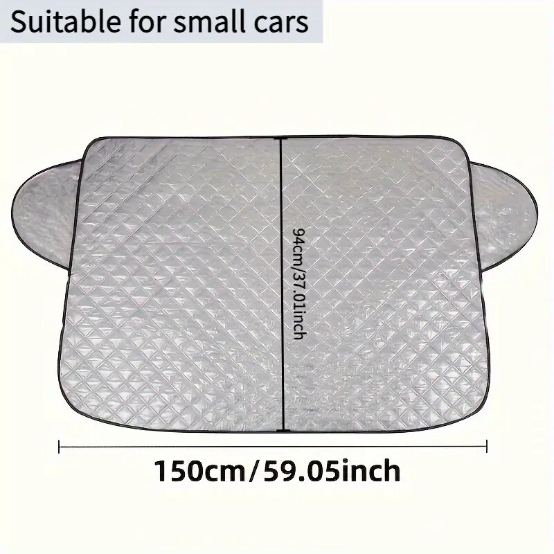 Parasolar auto universal 150×94 cm – protectie UV, Heat & Snow Resistant