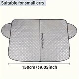 Parasolar auto universal 150×94 cm – protectie UV, Heat & Snow Resistant